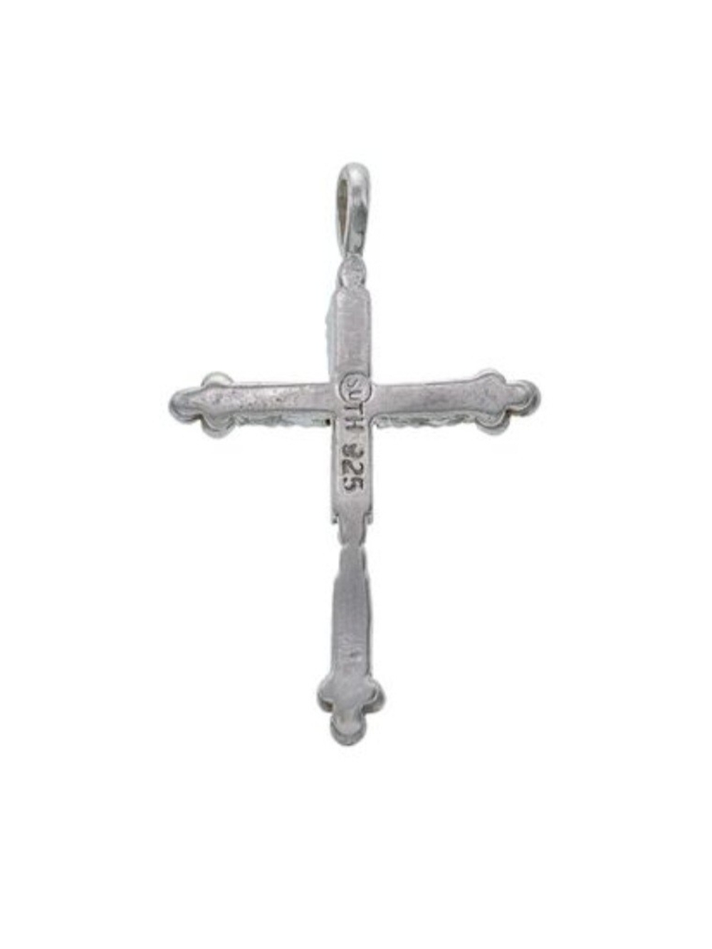 Vintage Sterling Silver Cross Multi Color - Picture 3 of 5